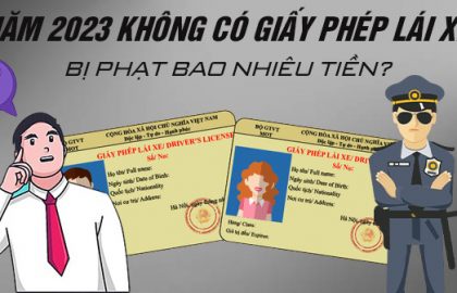 không có giấy đăng ký xe phạt bao nhiêu