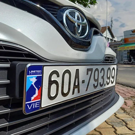Cách bảo vệ biển số xe Hồ Chí Minh