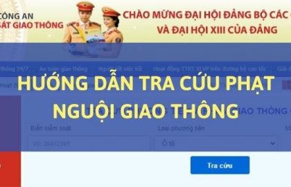 hướng dẫn tra cứu xe vi phạm phạt nguội Bắc Ninh